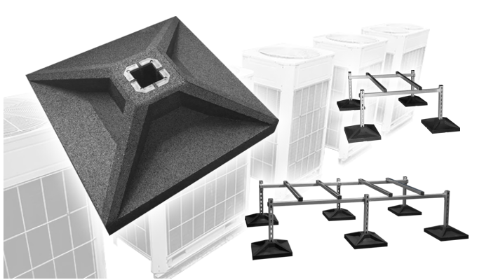 Rubber bases for constructions